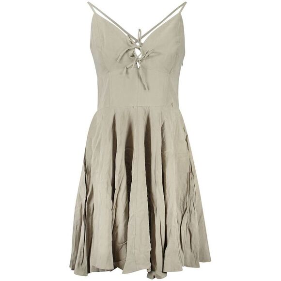 Guess Jeans Green Modal Women Women's Dress